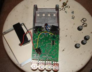 DOD FX70 Metal X pedal taken apart