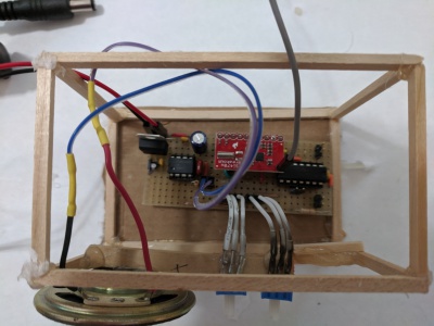 Si4702 FM Tuner with MSP430 and LM386