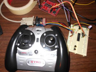 IR Joystick circuit