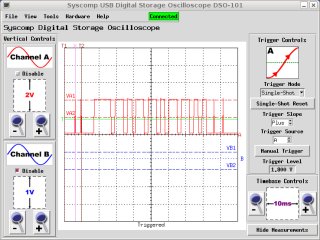 Data recording output