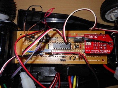 WiFi R/C car circuit
